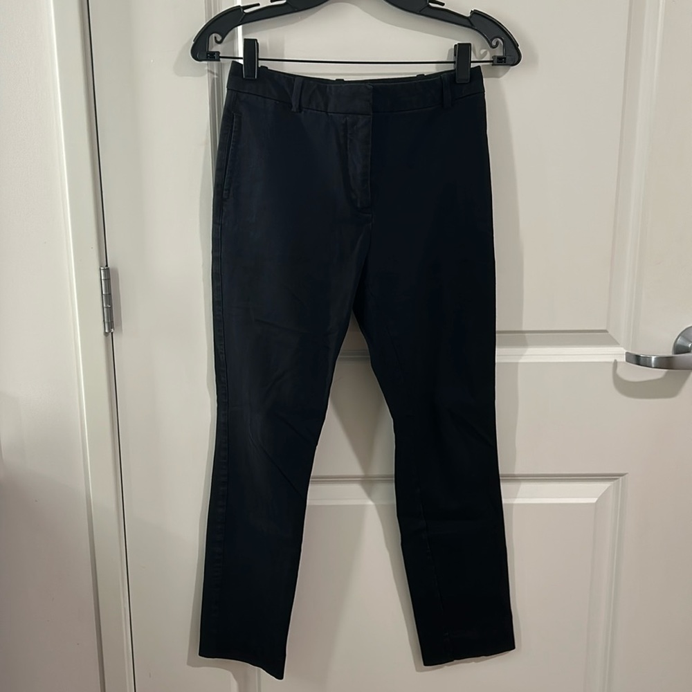 Black skinny work pants